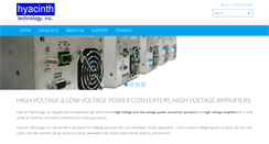 Desktop Screenshot of hyacinthtech.com